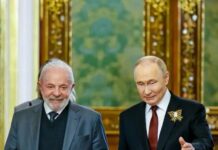 Lula conversa com Putin sobre Venezuela pós ataques dos EUA