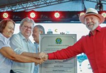 Lula entrega 1º Trecho do Ramal do Apodi: “Água para o meu povo do sertão”