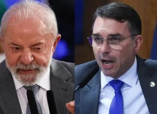 Lula e Flávio Bolsonaro empatam em 45% no 2º turno, diz Datafolha