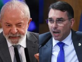 Lula e Flávio Bolsonaro empatam em disputa no 2º turno, revela pesquisa