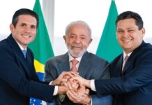 Motta e Alcolumbre visitam Lula e garantem trabalho conjunto com Governo Federal