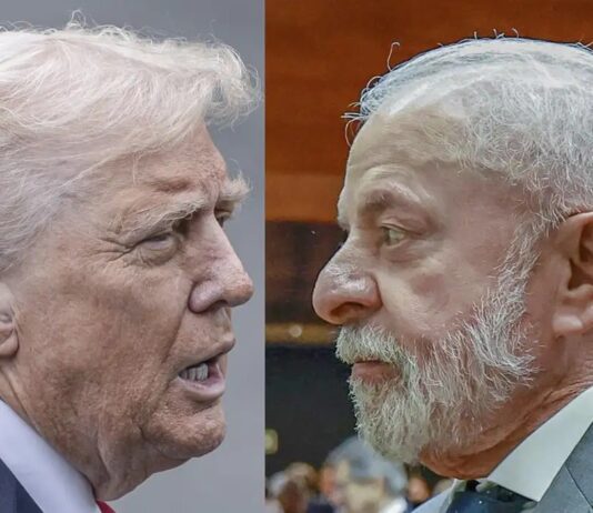 Lula conversa com Trump e pede fim de tarifaço a produtos brasileiros