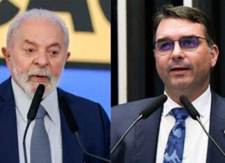 Pesquisa Vox: Flávio Bolsonaro cresce, vai a 45,1%, e passa Lula, que tem 44,5%, no 2º turno