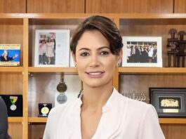 Michelle Bolsonaro diz que Congresso está “de joelhos” diante do STF