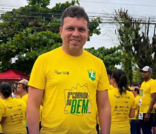 Vereador Márcio da Eletropolo participa da 8ª Corrida do Bem e destaca importância do esporte