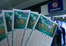 Sorteadas as seis dezenas da Mega da Virada: 09-13- 21-32-33-59