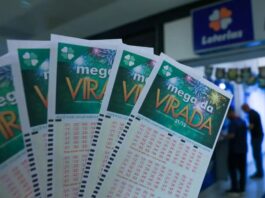 Sorteadas as seis dezenas da Mega da Virada: 09-13- 21-32-33-59