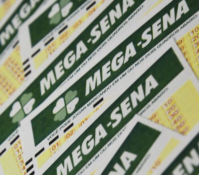 Bilhetes de aposta da mega-sena