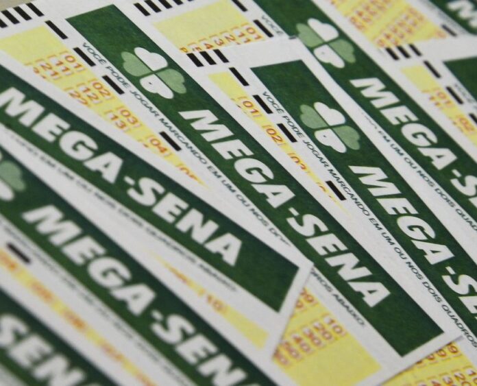 Bilhetes de aposta da mega-sena