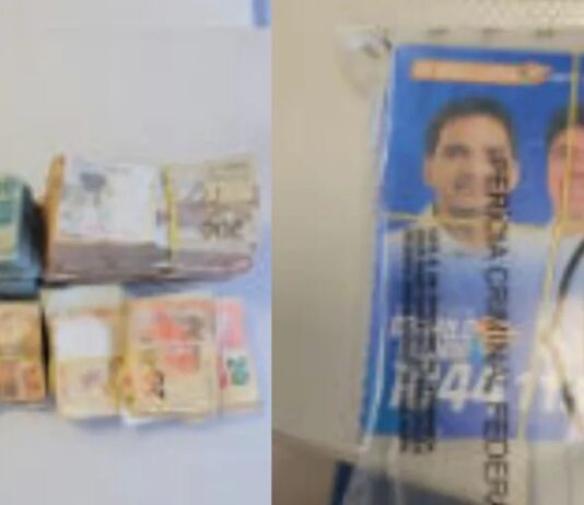 PF apreende R$ 100 mil, celular de ex-prefeito e material de campanha de deputados na Paraíba