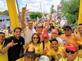 Lucas reúne apoiadores em Cruz do Espírito Santo e destaca investimentos na cidade