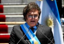 Javier Milei toma posse como novo presidente da Argentina