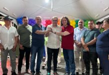 Veneziano participa de entrega de obras com recursos de suas emendas em Natuba e anuncia verba de custeio para novo hospital da cidade