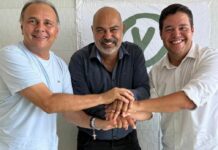 Anderson Monteiro e Manoel Ludgério oficializam filiação ao PV visando reeleição