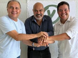 Anderson Monteiro e Manoel Ludgério oficializam filiação ao PV visando reeleição