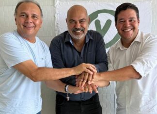 Anderson Monteiro e Manoel Ludgério oficializam filiação ao PV visando reeleição