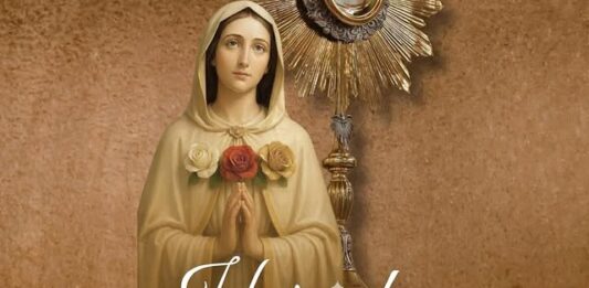 Mosteiro Santa Clara convida fiéis para “Hora da Graça”, nesta segunda-feira (8), ao meio-dia