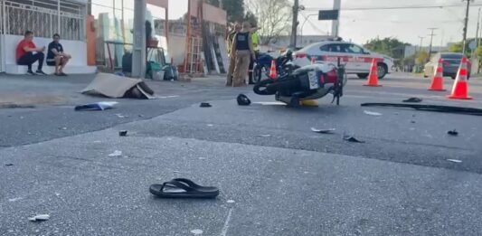 Motociclista morre em acidente e motorista foge sem prestar socorro