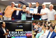 João Pessoa terá R$ 1,5 milhão do Ministério do Turismo para incrementar período carnavalesco