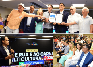 João Pessoa terá R$ 1,5 milhão do Ministério do Turismo para incrementar período carnavalesco