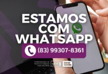 Em Campina Grande, denúncias de violência contra a mulher agora podem ser feitas pelo WhatsApp
