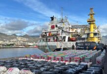 Espanha apreende 10 toneladas de cocaína a bordo de navio que havia deixado o Brasil