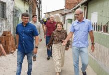 Em Cabedelo, Vitor Hugo agradece destinação de R$12 milhões em emendas pela senadora Nilda Gondim