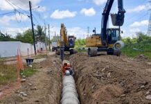 Obras de requalificação da avenida Plínio Lemos são retomadas em Campina Grande
