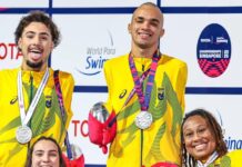 Brasil chega a 12 medalhas no Mundial de Natação Paralímpica
