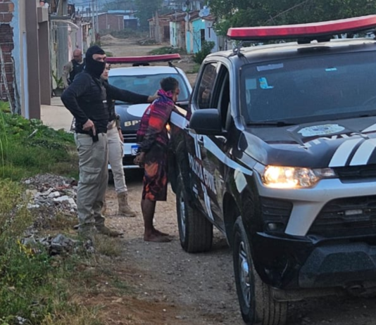 Polícia Civil cumpre mandados contra suspeitos de roubos e assaltos em Araçagi e Itapororoca