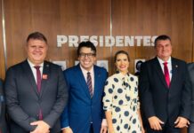 André Gomes participa de posse no Conselho Nacional do Ministério Público, em Brasília