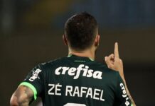 Palmeiras derrota Internacional e assume liderança do Brasileiro