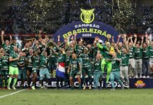 Palmeiras conquista o 12º Campeonato Brasileiro de sua história