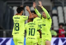 Palmeiras arranca vitória sobre Botafogo e deixa Brasileiro aberto