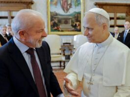 Lula tem primeiro encontro com o Papa Leão XIV, no Vaticano