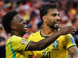Brasil vence a Escócia e se classifica em 1º com 3×0 sobre a Escócia