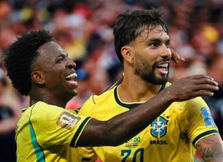 Brasil vence a Escócia e se classifica em 1º com 3×0 sobre a Escócia