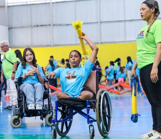 Campina Grande sediou neste sábado o Festival Paralímpico Loterias Caixa