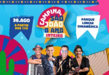 Parque Linear Dinamérica recebe tributo a Jackson do Pandeiro e show de samba, nesta sexta-feira (30)