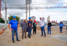 Trade Turístico de Campina Grande visita canteiro de obras do Parque Evaldo Cruz