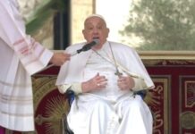 Papa Francisco participa de missa do Domingo de Ramos sem auxílio de oxigênio