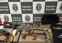 Polícia encontra fábrica clandestina de armas em comunidade de João Pessoa