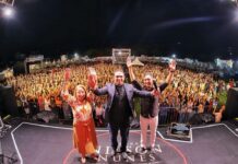 Padre Nilson Nunes arrasta grande público na abertura da Festa do Artesanato em Lagoa Seca