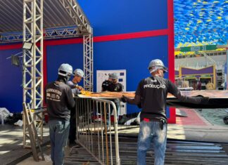 Estrutura de shows está pronta e Parque do Povo recebe últimos ajustes para abertura d’O Maior São João do Mundo
