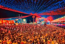 Parque do Povo vive ansiedade para transmissão do jogo do Brasil neste sábado