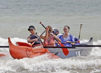 Prefeitura de João Pessoa promove Remada Rosa na praia do Bessa nesta terça-feira
