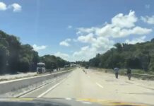 PRF conclui limpeza e libera totalmente trecho da BR-101 em Pedras de Fogo