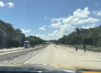 PRF conclui limpeza e libera totalmente trecho da BR-101 em Pedras de Fogo