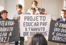 Secretaria de Educação e PRF premiam estudantes em ação interinstitucional na culminância do Projeto Educar PRF