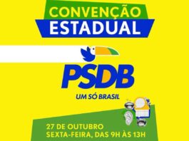 Novos dirigentes do PSDB na Paraíba serão escolhidos nesta sexta-feira (27)